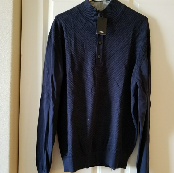 Jacks Other - JACKS Men sweater, Blue color, Size XL